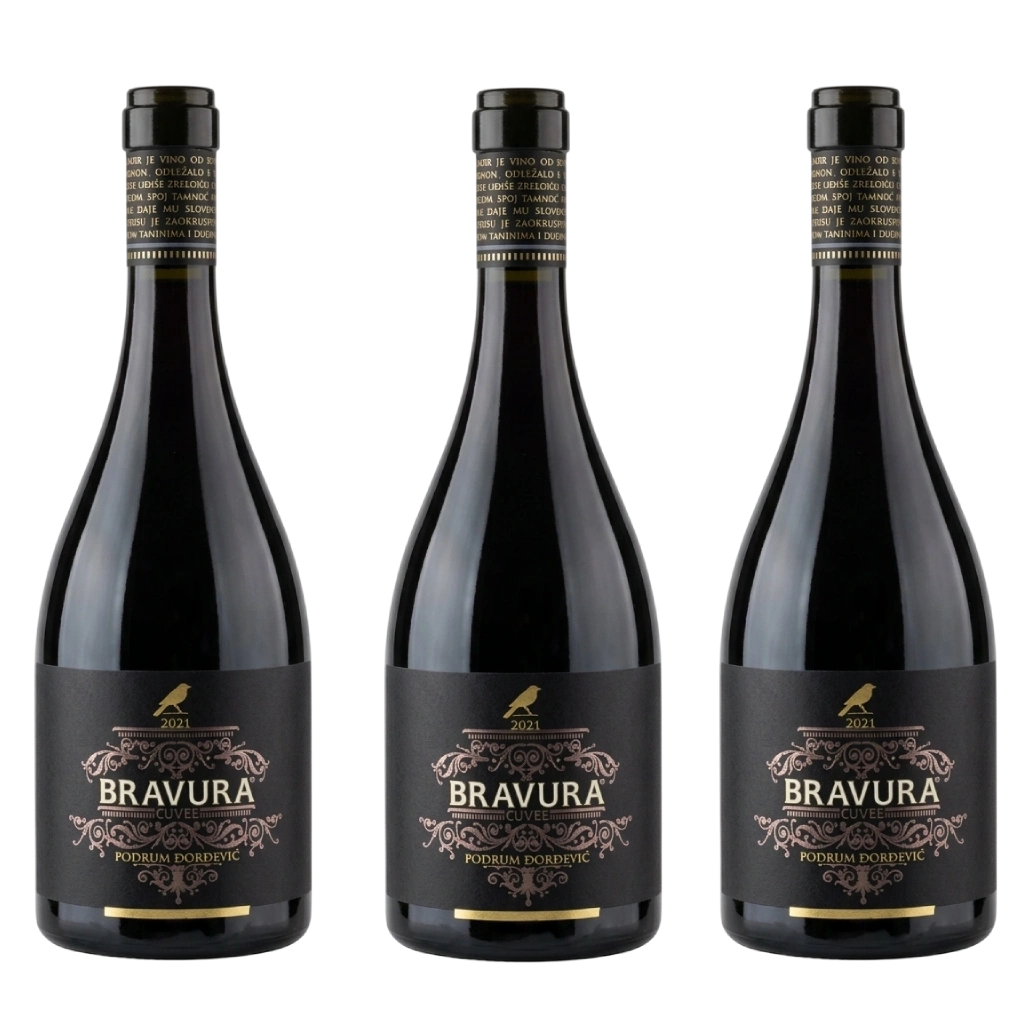BRAVURA CUVEE NOIRE  (3 BOCE)